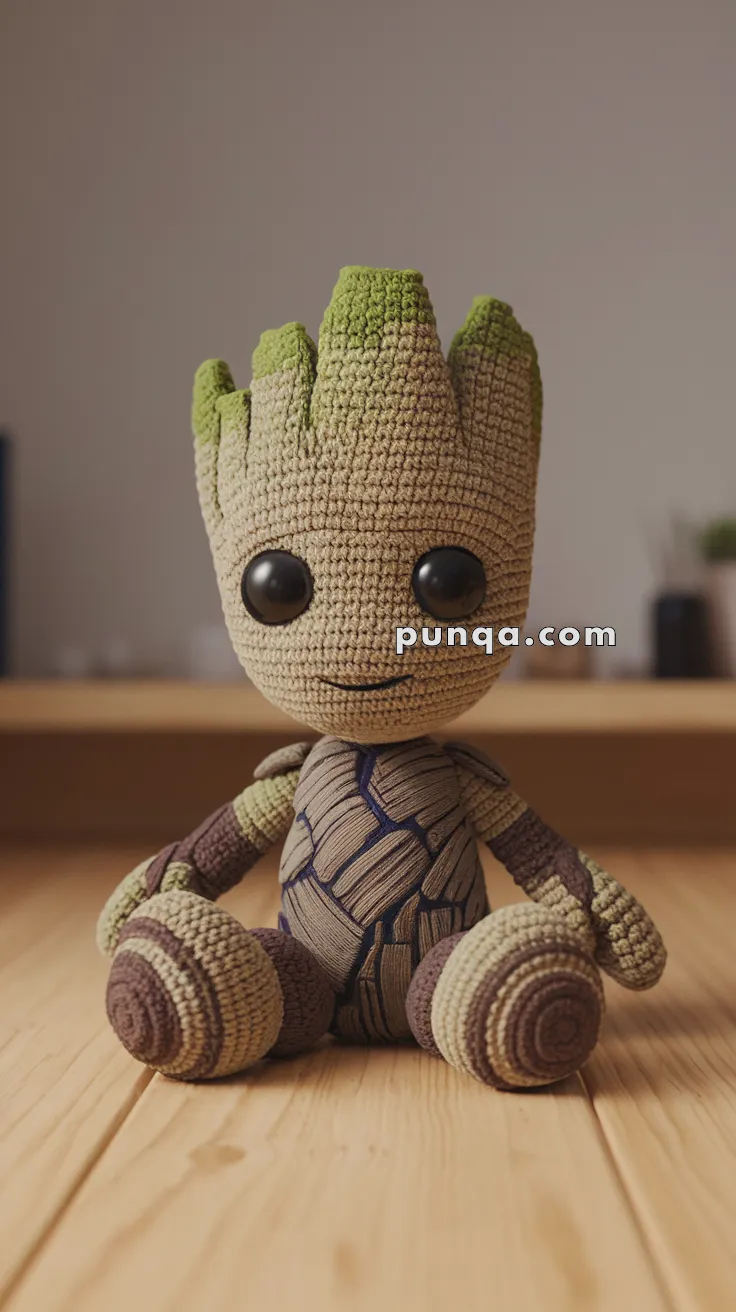 Amigurumi Groot – FREE Crochet Pattern