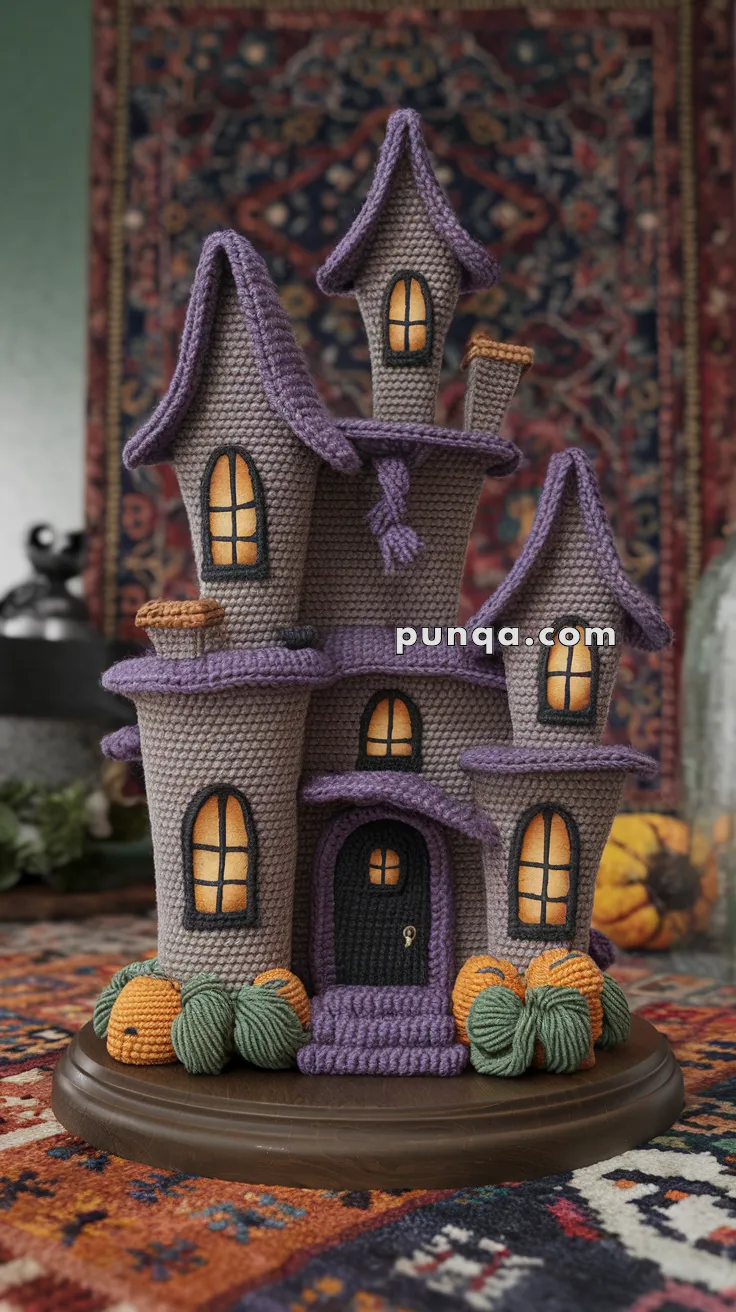 Amigurumi Haunted House – FREE Crochet Pattern