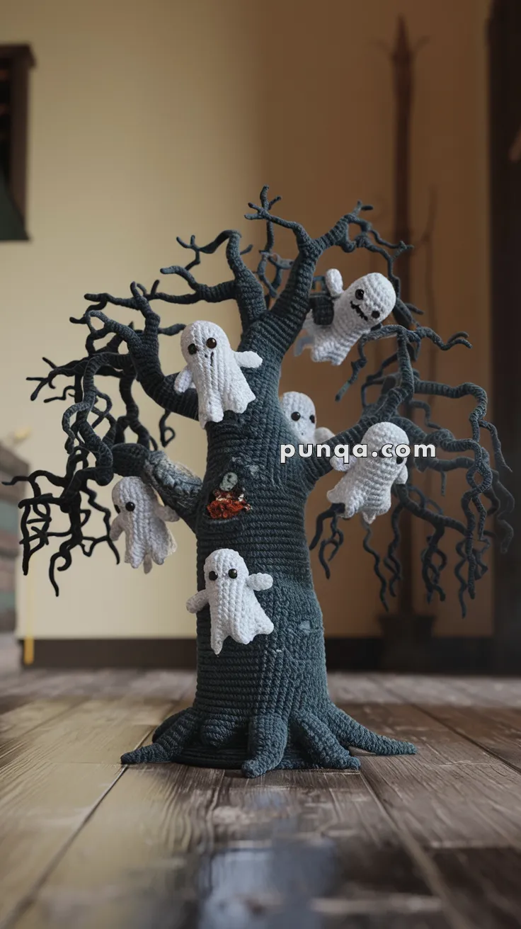 Amigurumi Haunted Tree – FREE Crochet Pattern