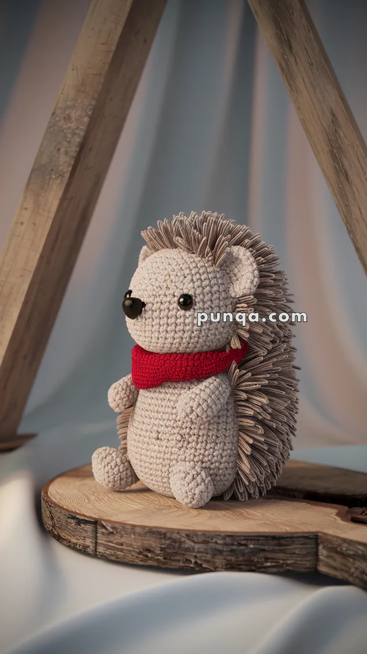 Amigurumi Hedgehog Baby – FREE Crochet Pattern