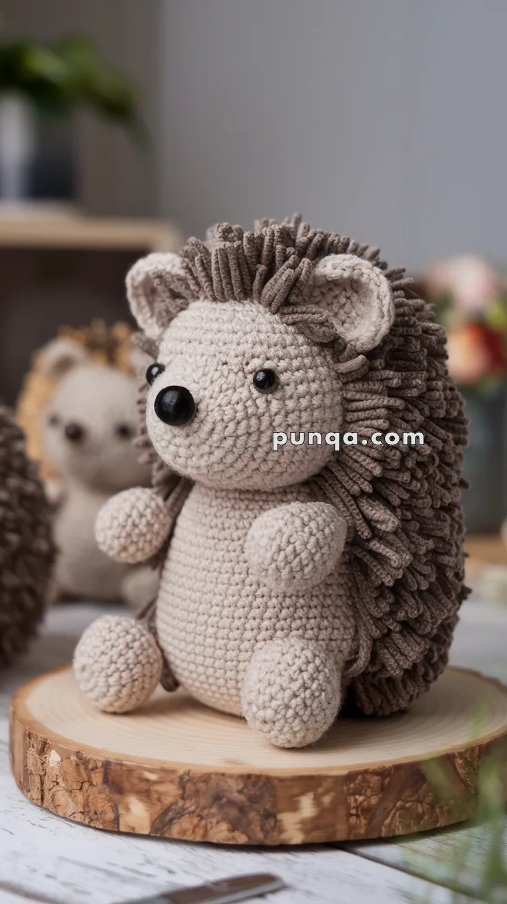 Amigurumi Hedgehog – FREE Crochet Pattern