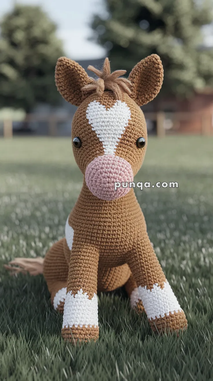 Amigurumi Horse Foal – FREE Crochet Pattern