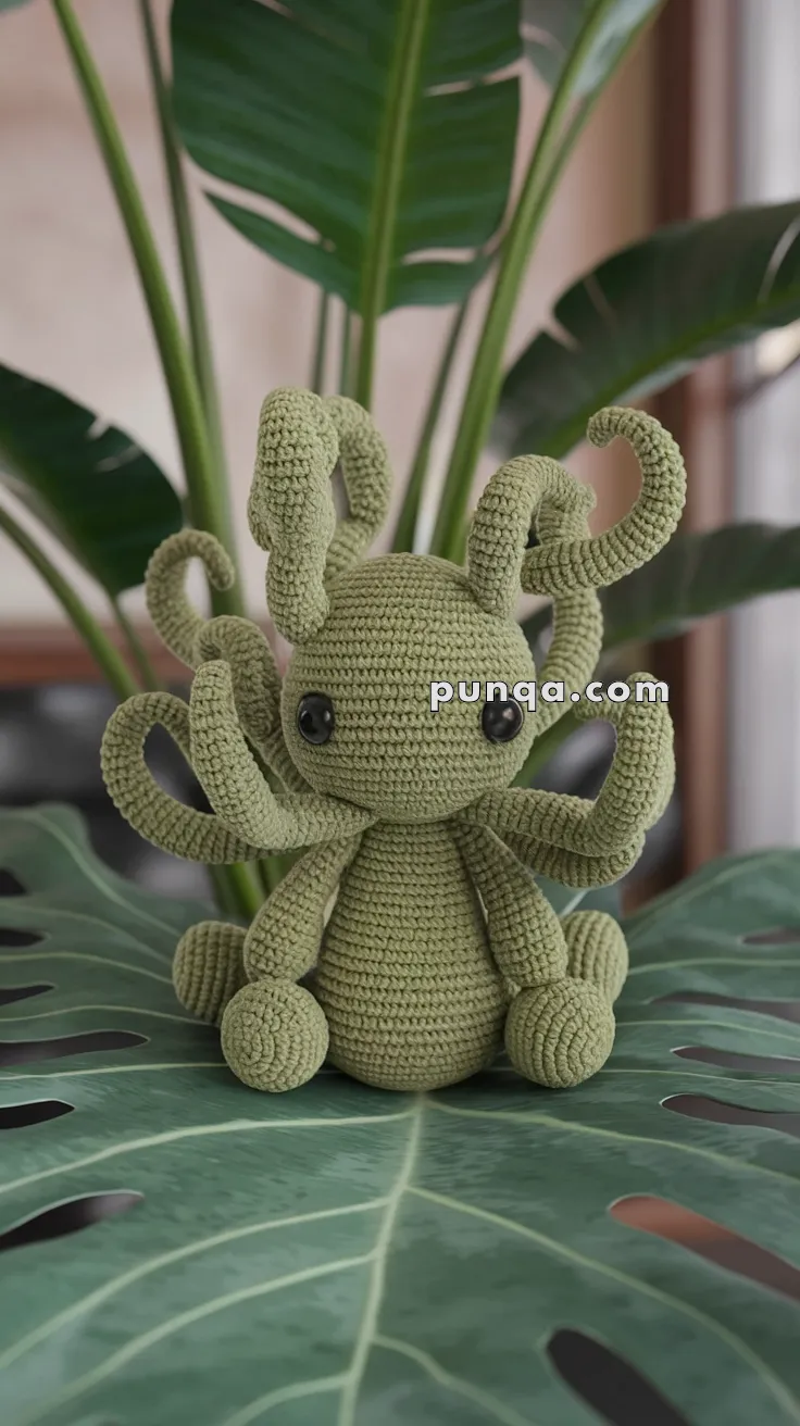 Amigurumi Hydra – FREE Crochet Pattern
