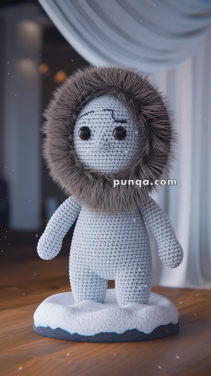 Amigurumi Iceman – FREE Crochet Pattern