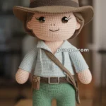 Amigurumi Indiana Jones – FREE Crochet Pattern