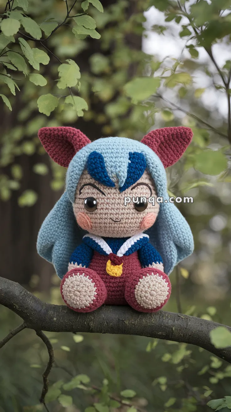 Amigurumi Inuyasha – FREE Crochet Pattern