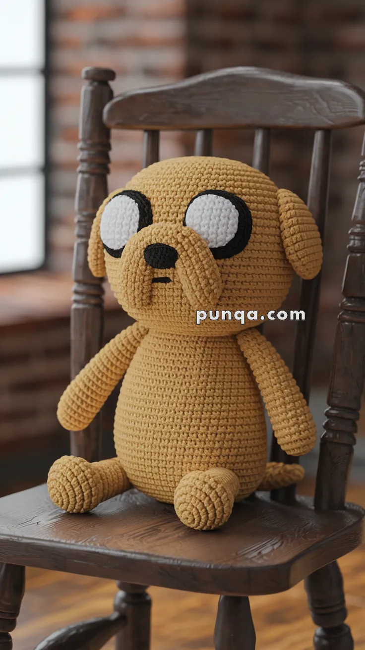 Amigurumi Jake The Dog – FREE Crochet Pattern