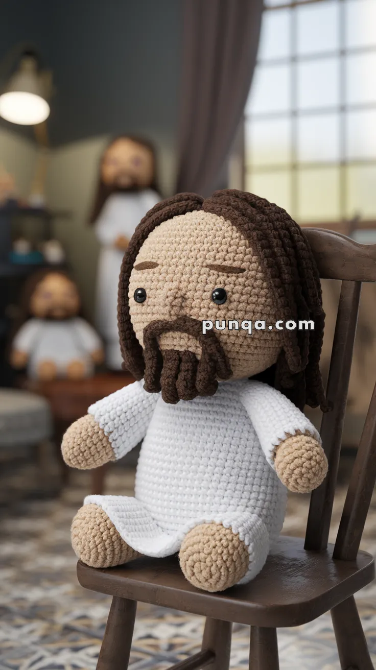 Amigurumi Jesus – FREE Crochet Pattern