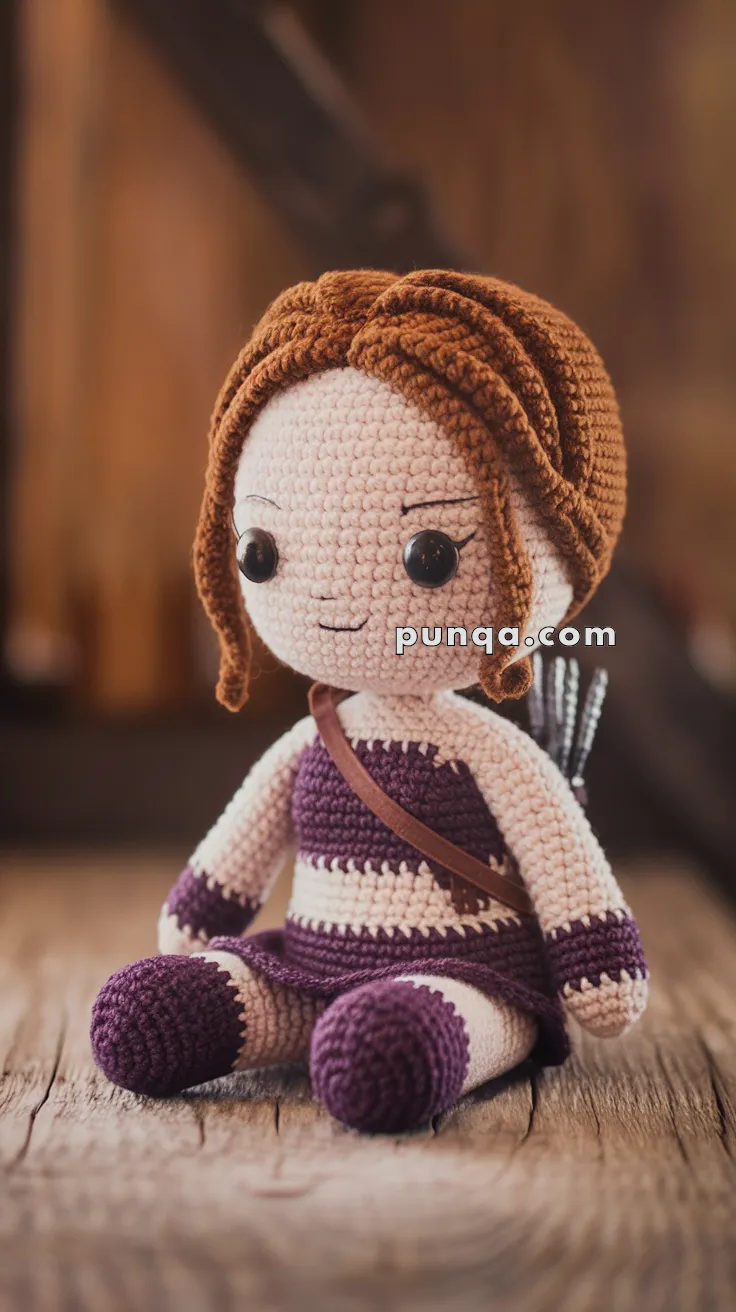Amigurumi Katniss Everdeen – FREE Crochet Pattern