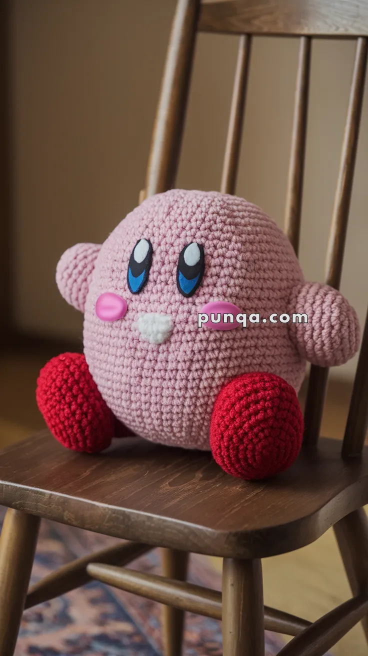 Amigurumi Kirby – FREE Crochet Pattern
