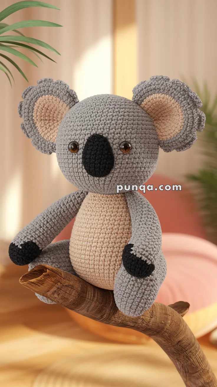 Amigurumi Koala – FREE Crochet Pattern