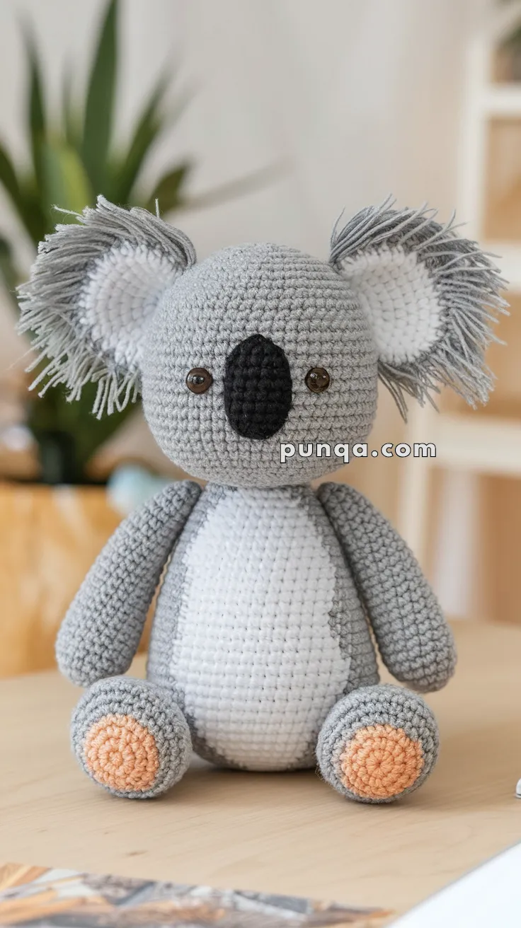 Amigurumi Koala – FREE Crochet Pattern