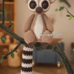 Amigurumi Lemur with Long Tail – FREE Crochet Pattern