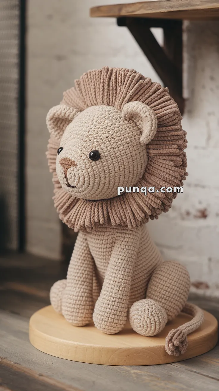 Amigurumi Lion – FREE Crochet Pattern