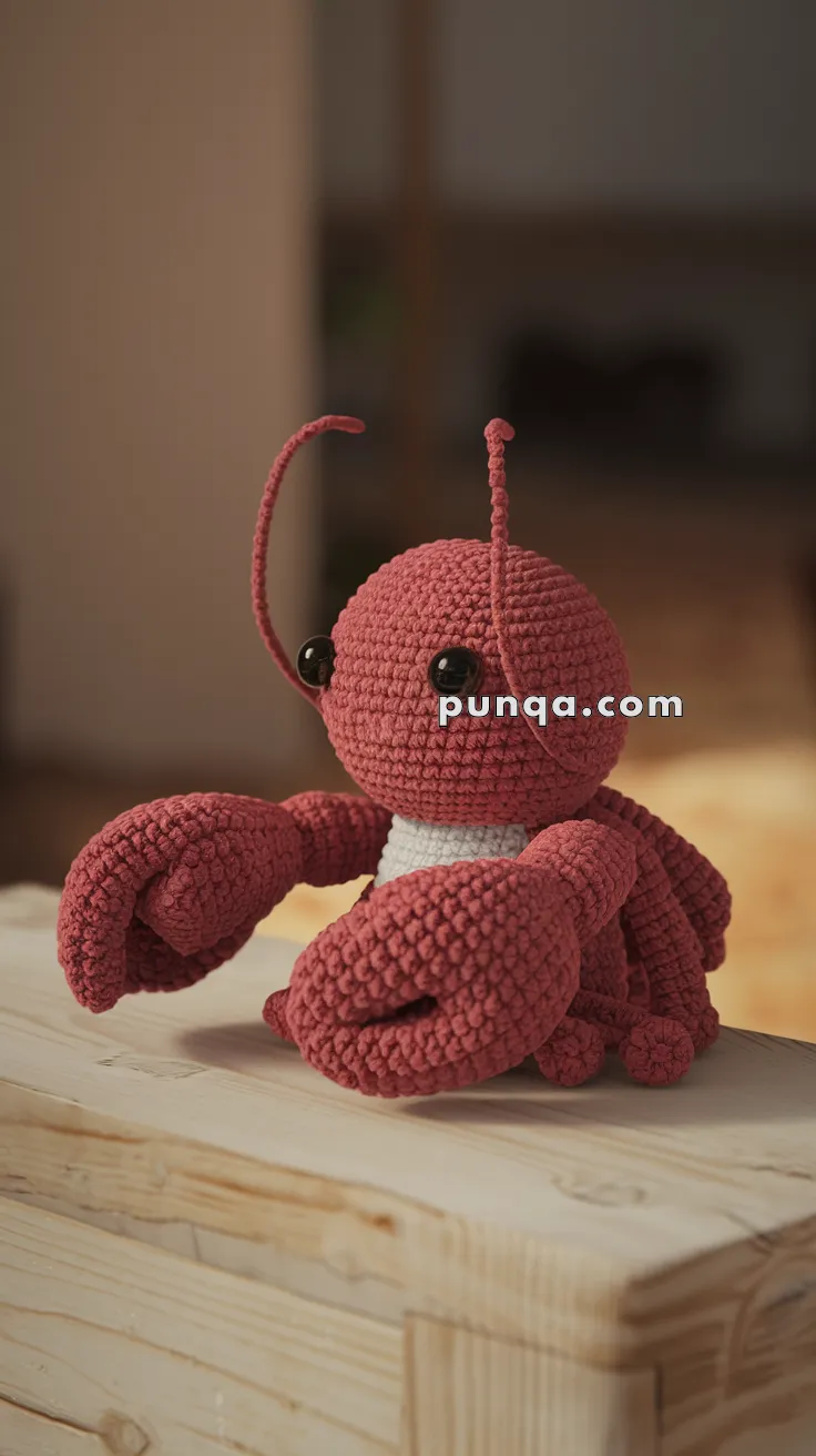 Amigurumi Lobster Baby – FREE Crochet Pattern