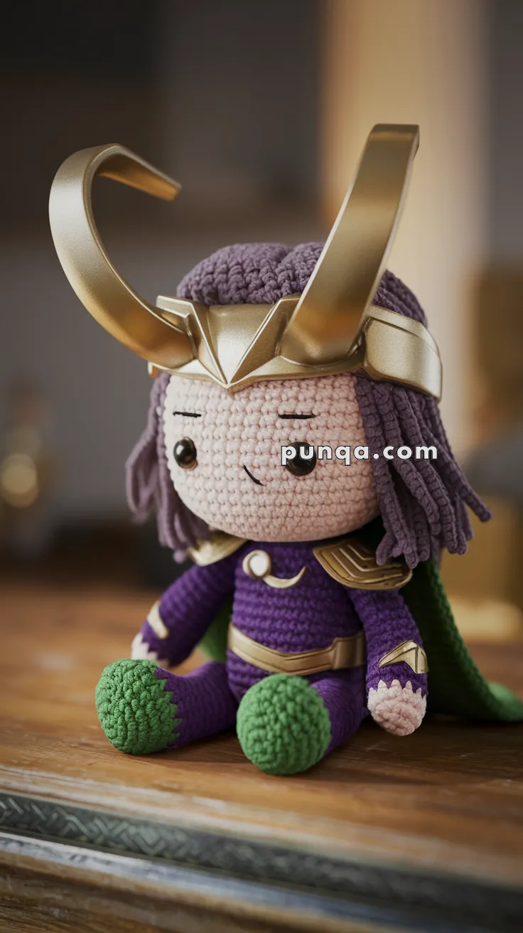 Amigurumi Loki – FREE Crochet Pattern