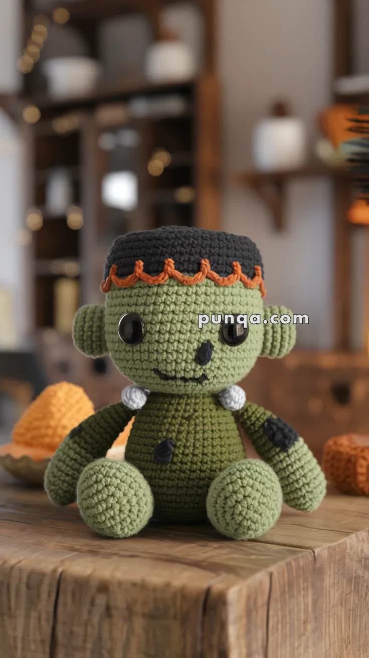 Amigurumi Mad Frankenstein – FREE Crochet Pattern