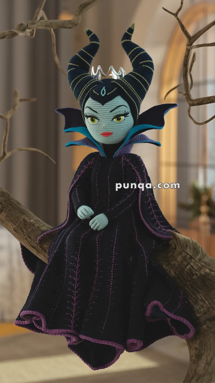 Amigurumi Maleficent – FREE Crochet Pattern