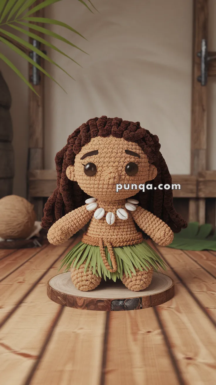 Amigurumi Moana – FREE Crochet Pattern