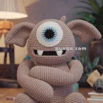 Amigurumi Monster Face – FREE Crochet Pattern