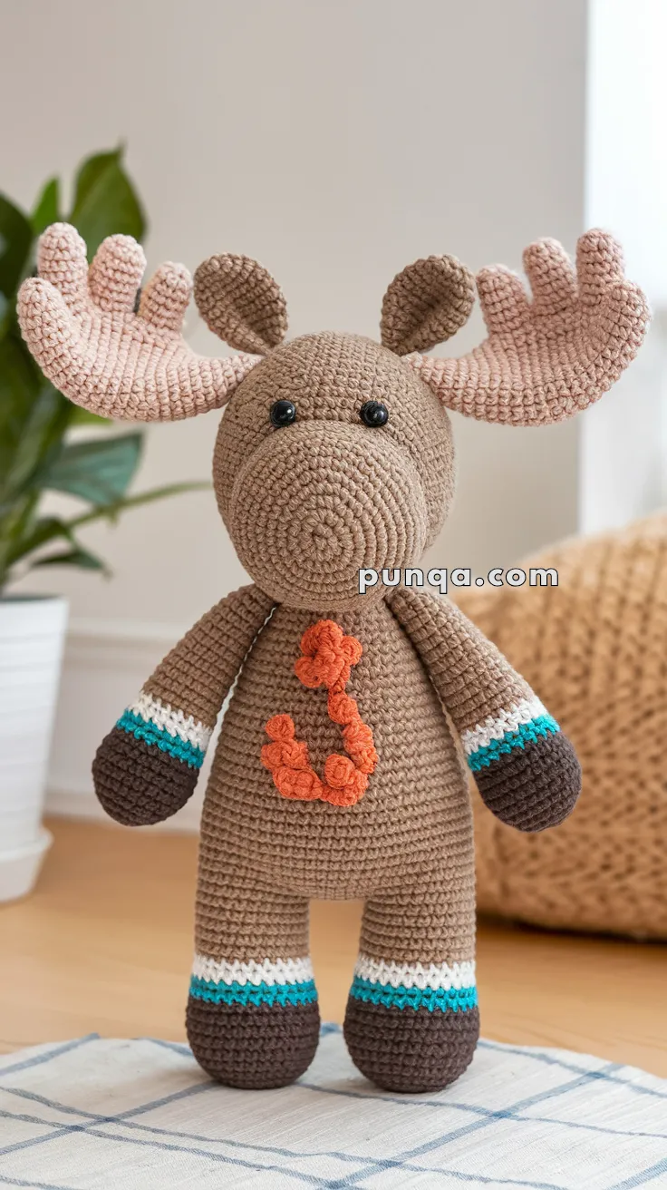 Amigurumi Moose – FREE Crochet Pattern