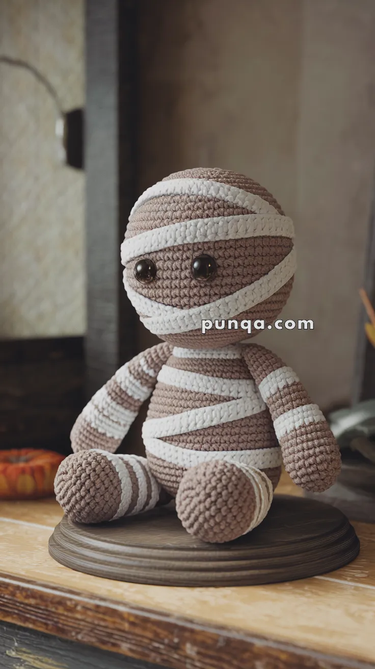 Amigurumi Mummy – FREE Crochet Pattern