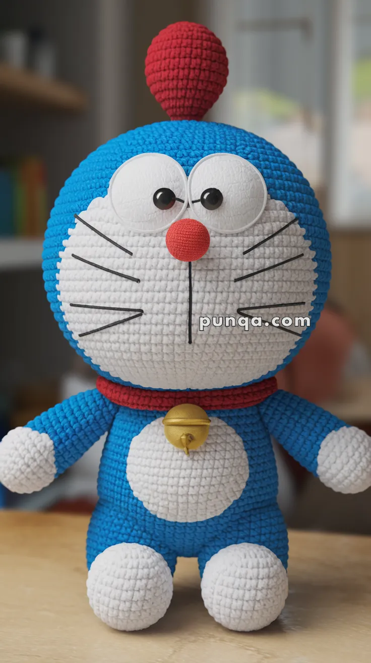 Realistic crochet image for Amigurumi Nobita - FREE Crochet Pattern