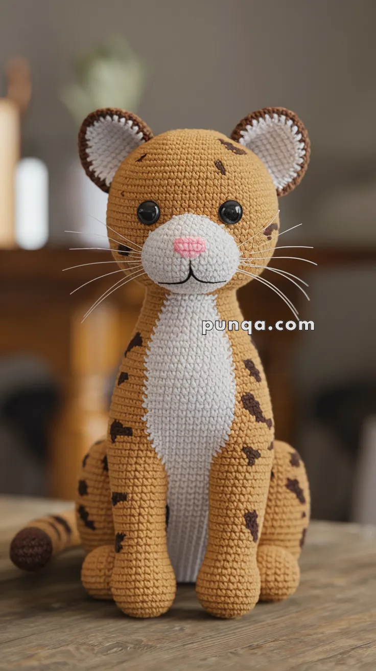 Amigurumi Ocelot – FREE Crochet Pattern