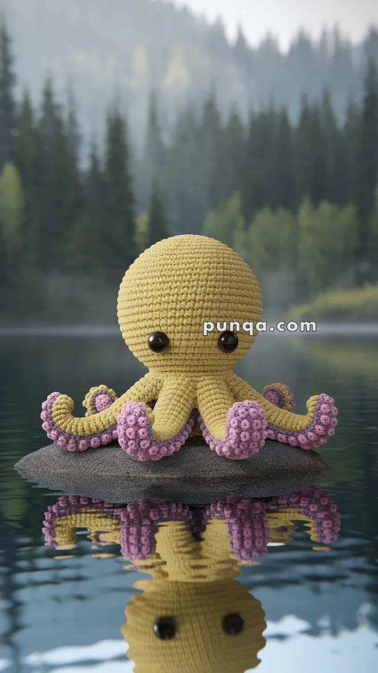 Amigurumi Octopus (Adult)- FREE Crochet Pattern