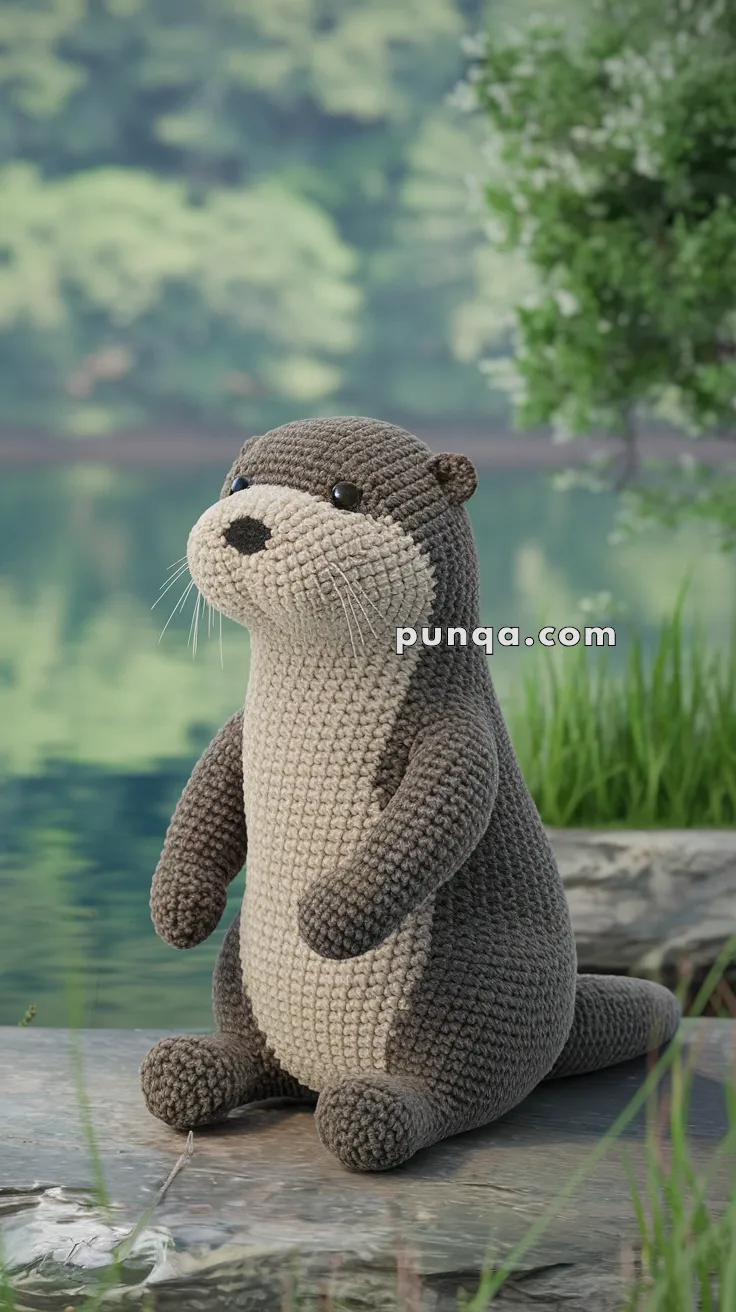 Amigurumi Otter – FREE Crochet Pattern