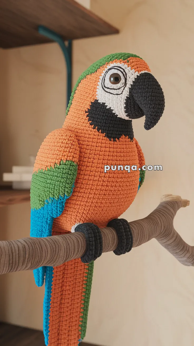 Amigurumi Parrot – FREE Crochet Pattern