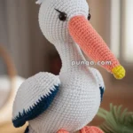 Amigurumi Pelican Chick – FREE Crochet Pattern