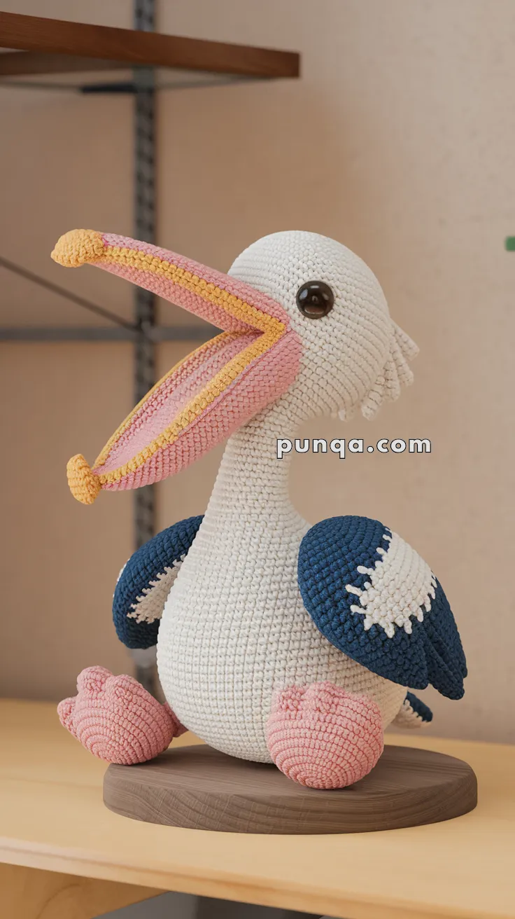 Amigurumi Pelican – FREE Crochet Pattern