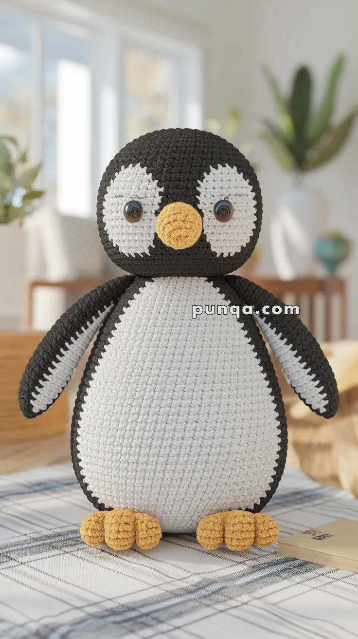 Amigurumi Penguin – FREE Crochet Pattern
