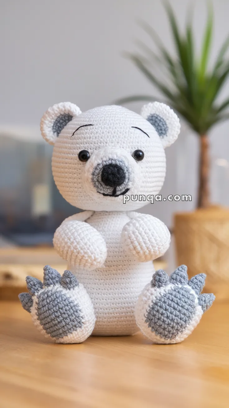 Amigurumi Polar Bear FREE Crochet Pattern