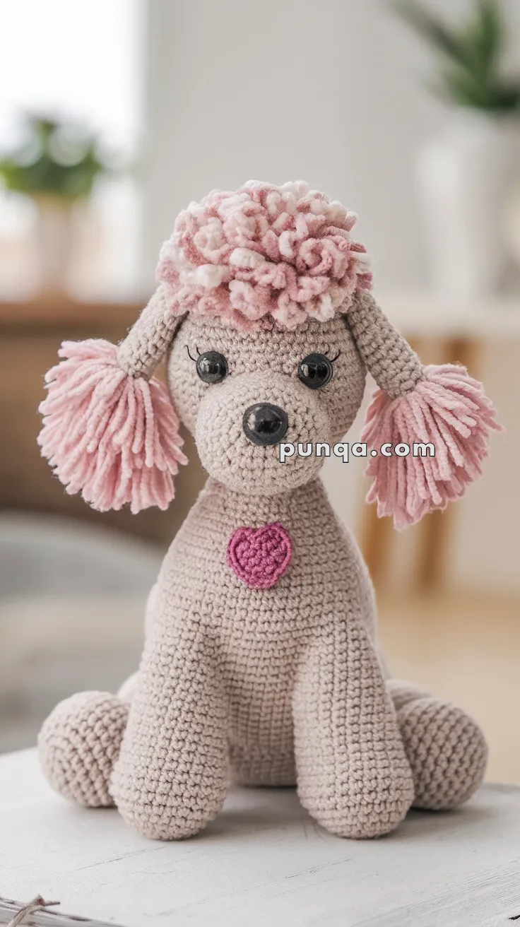 Amigurumi Poodle Puppy – FREE Crochet Pattern