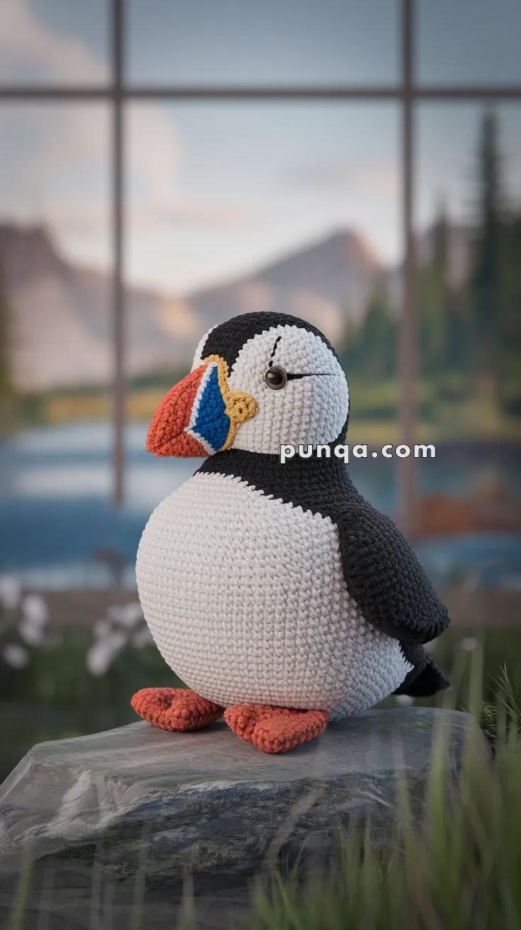 Amigurumi Puffin Chick – FREE Crochet Pattern