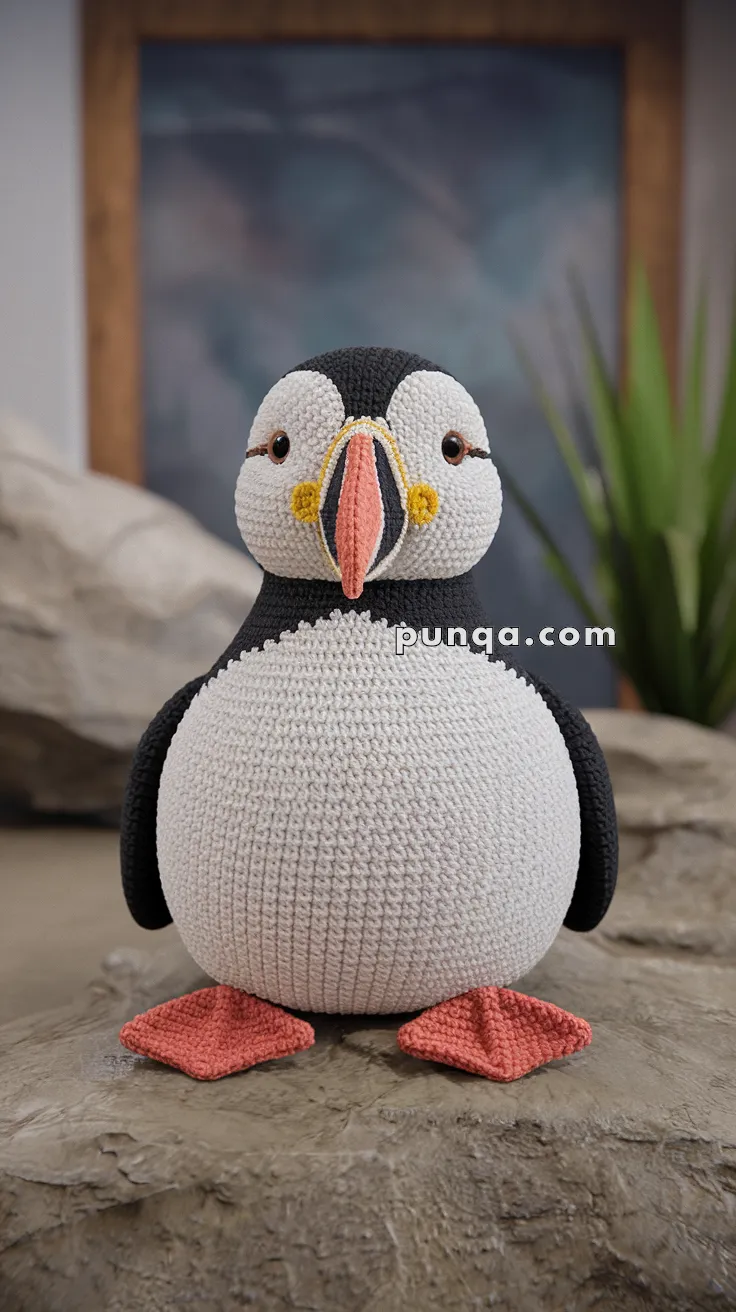 Amigurumi Puffin – FREE Crochet Pattern