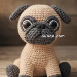 Amigurumi Pug Dog – FREE Crochet Pattern