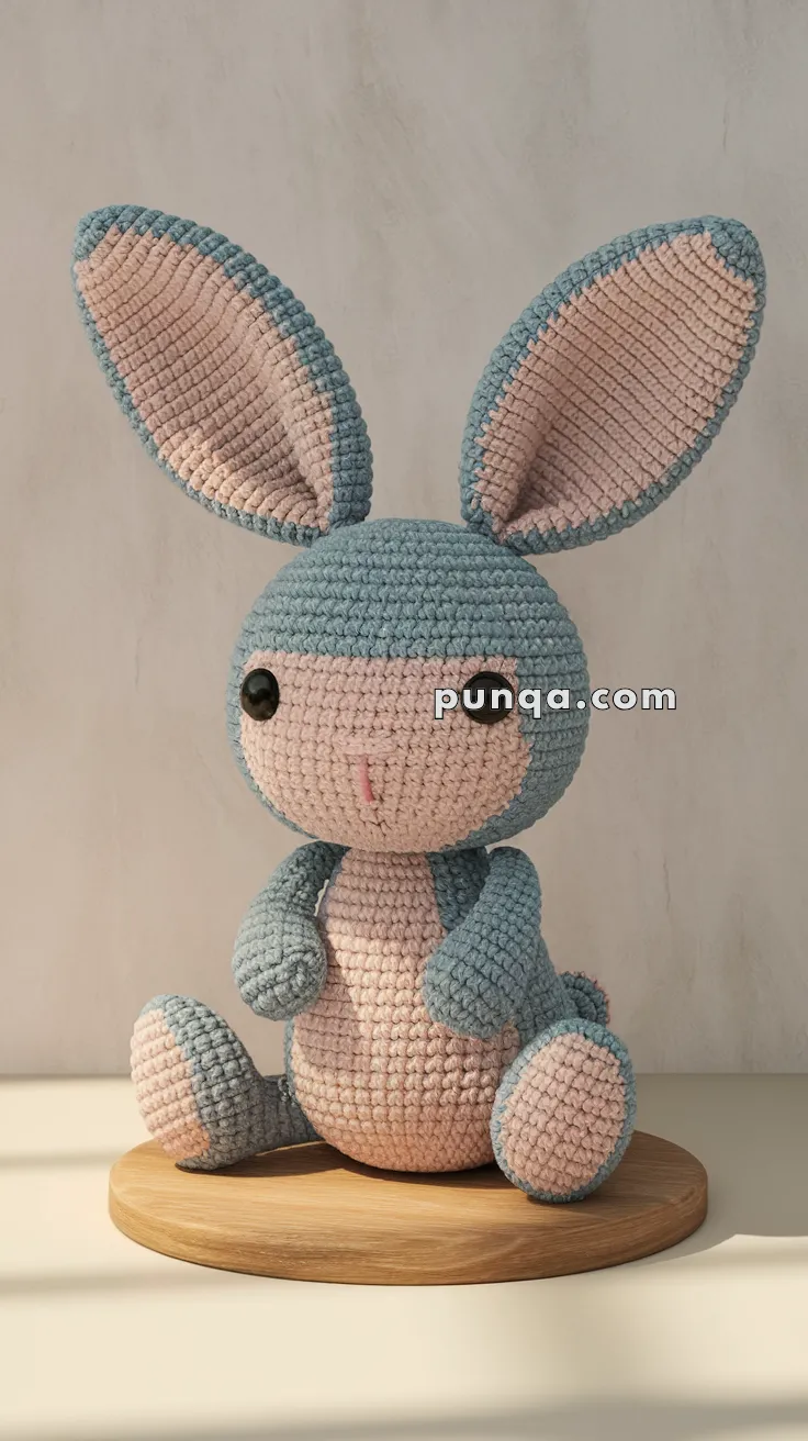 Amigurumi Rabbit Plushie- FREE Crochet Pattern
