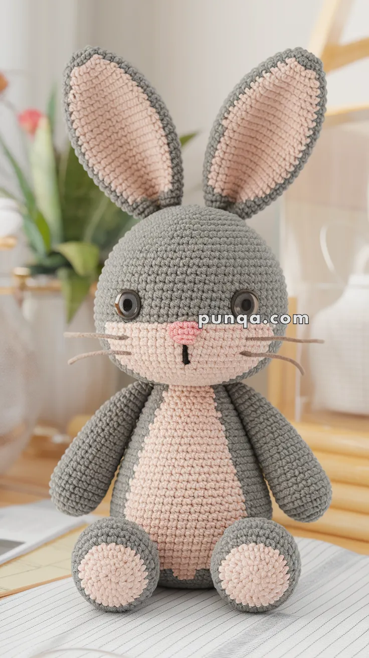 Amigurumi Rabbit – FREE Crochet Pattern