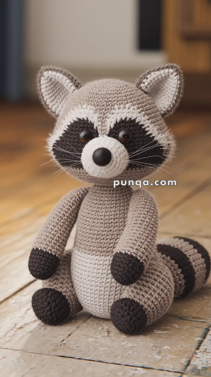 Amigurumi Raccoon Baby – FREE Crochet Pattern