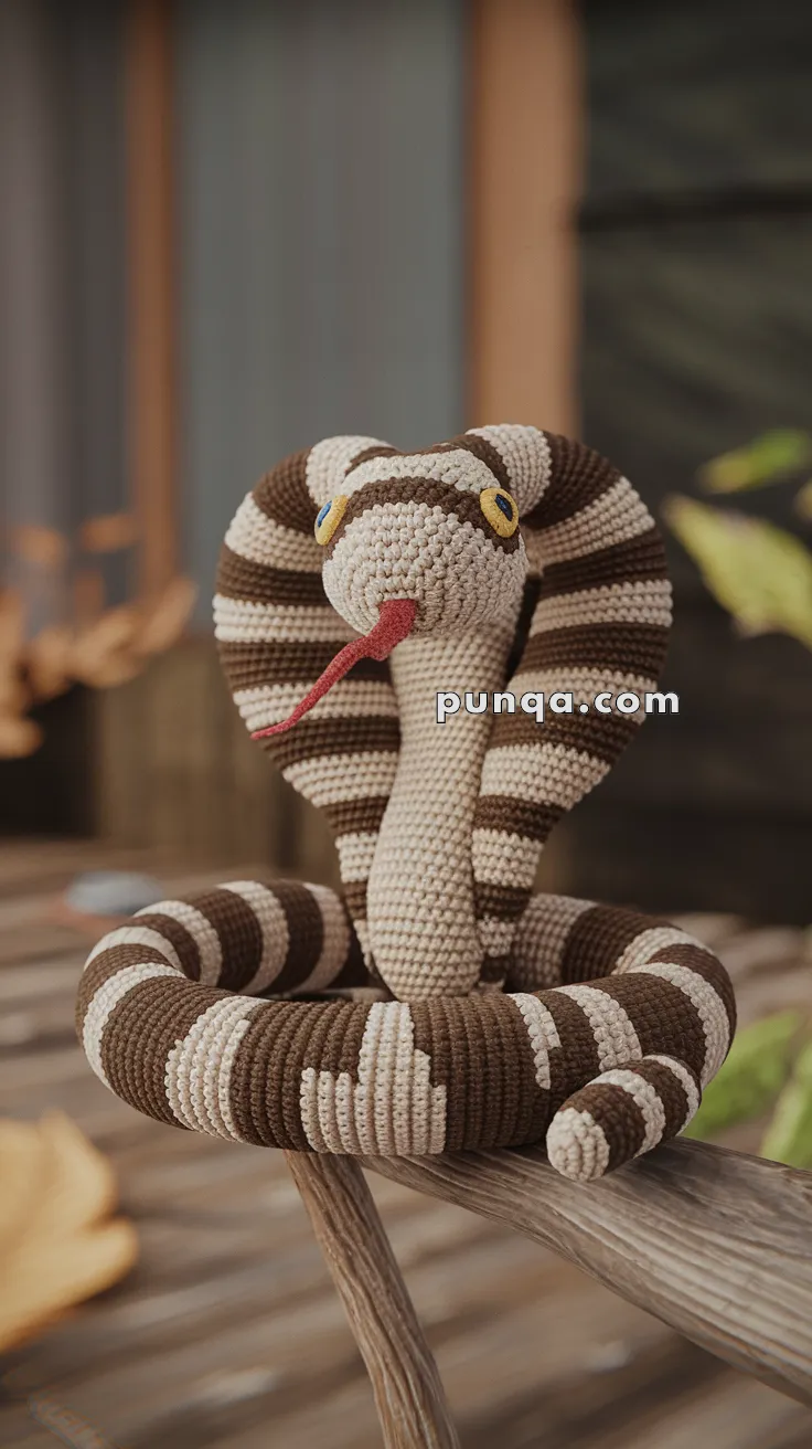 Amigurumi Rattlesnake – FREE Crochet Pattern