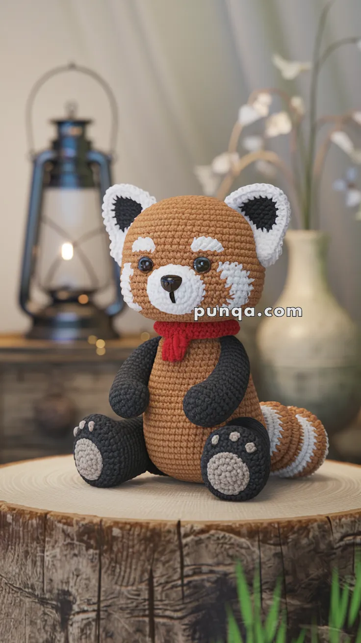 Amigurumi Red Panda – FREE Crochet Pattern