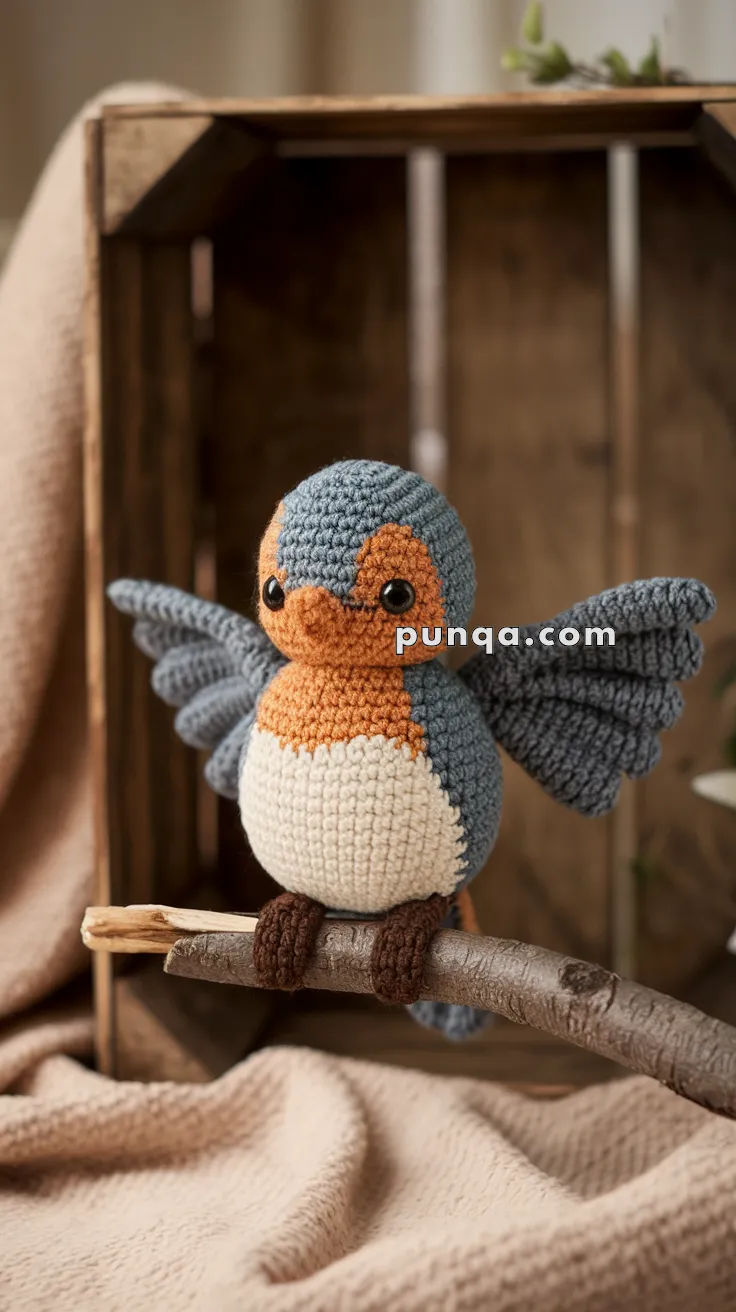 Amigurumi Robin Baby – FREE Crochet Pattern