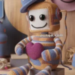 Amigurumi Robot Mike – FREE Crochet Pattern