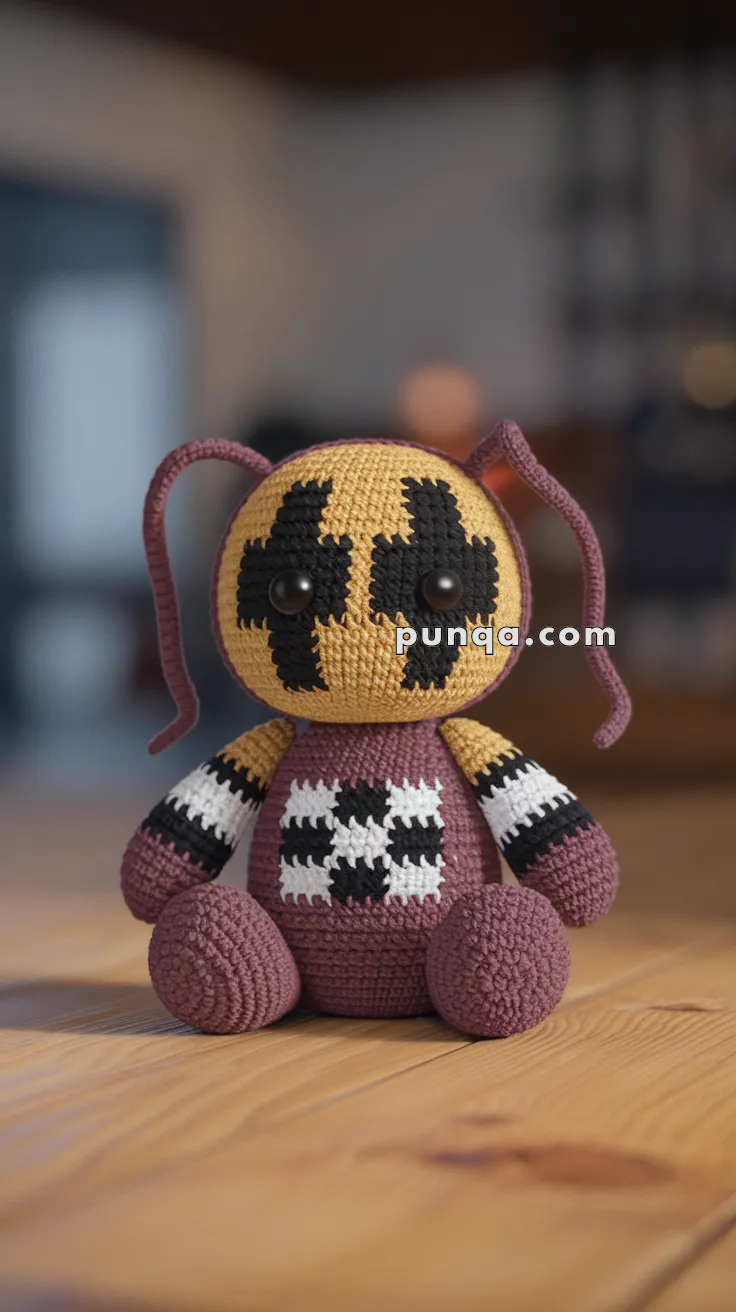 Amigurumi Rorschach – FREE Crochet Pattern