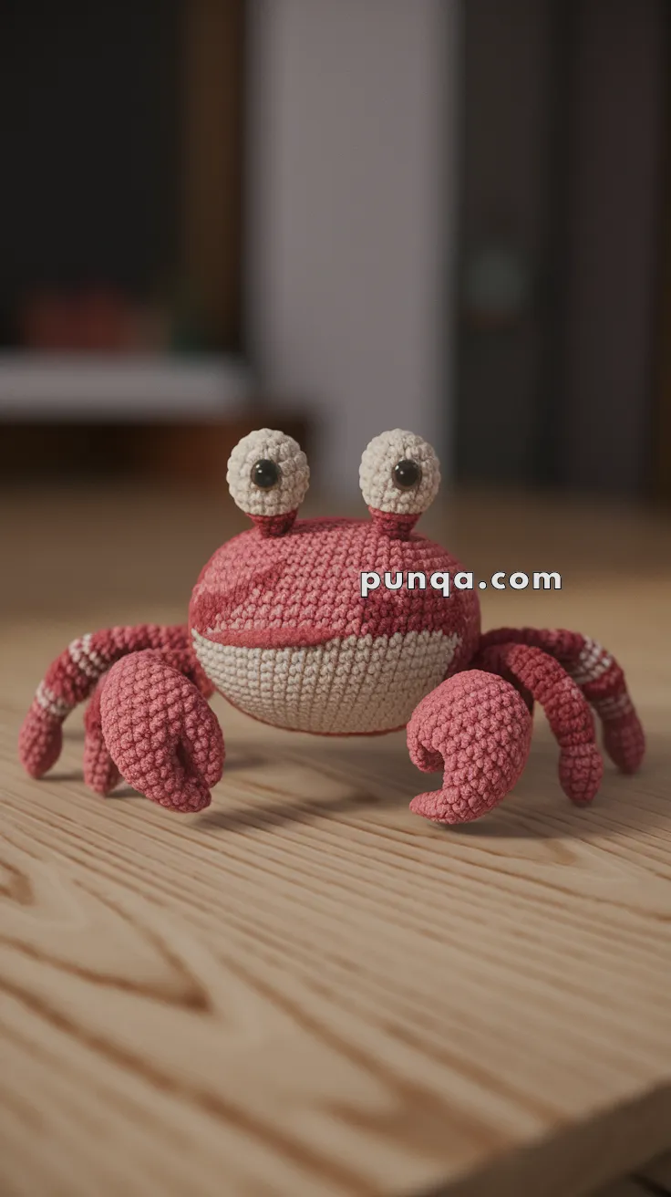 Amigurumi Sango The Crab – FREE Crochet Pattern