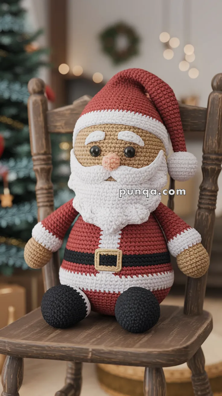Amigurumi Santa Claus – FREE Crochet Pattern