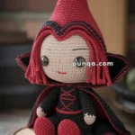 Amigurumi Scarlet Witch – FREE Crochet Pattern